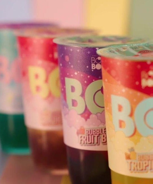 BOB bubble tea cups